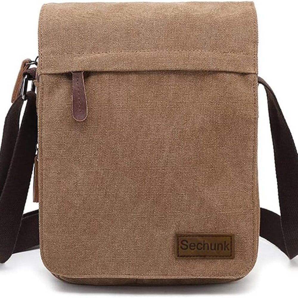 Vintage Canvas Messenger Cross body bag Shoulder bag